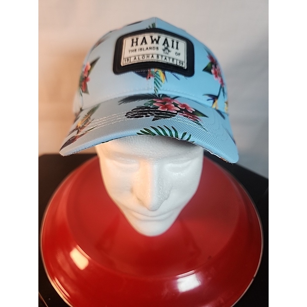 COOL ROBIN RUTH HAWAII CAP FLORAL IN VERY GOOD CONDITION